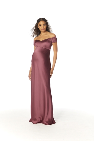 Bridesmaid Dress - Morilee Maternity Bridesmaids Collection: 14112 - SILKY SATIN MATERNITY BRIDESMAID DRESS | Maternity Bridesmaids Gown