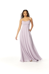 Evening Dress: Morilee Bridesmaids Collection: 21803 - CHIFFON BRIDESMAID DRESS 