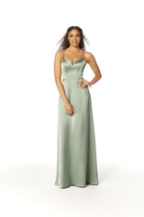 Evening Dress: Morilee Bridesmaids Collection: 21806 - SILKY SATIN BRIDESMAID DRESS 