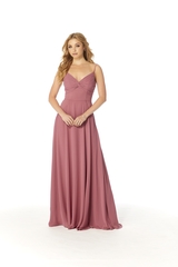 Evening Dress: Morilee Bridesmaids Collection: 21814 - CHIFFON BRIDESMAID DRESS 