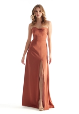 Evening Dress: Morilee Bridesmaids Collection: 31229 - Strapless Sweetheart Luxe Satin Bridesmaid Dress 