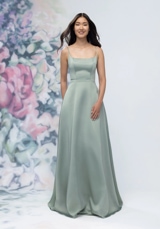 Evening Dress: Morilee Bridesmaids Collection: 3030017 - Soft Scoop Corset Back Satin A-Line Bridesmaid Dress 