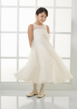 Dress for FlowerGirl: Mori Lee Flower Girls: 121 - Organza with Beading