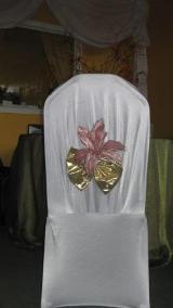 Wedding Chair Covers and Tablecloth