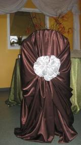 Wedding Chair Covers and Tablecloth