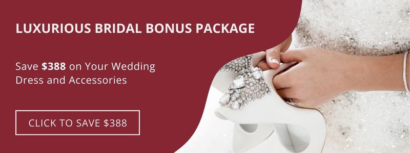 Luxurious Bridal Bonus Package - Wedding Dress